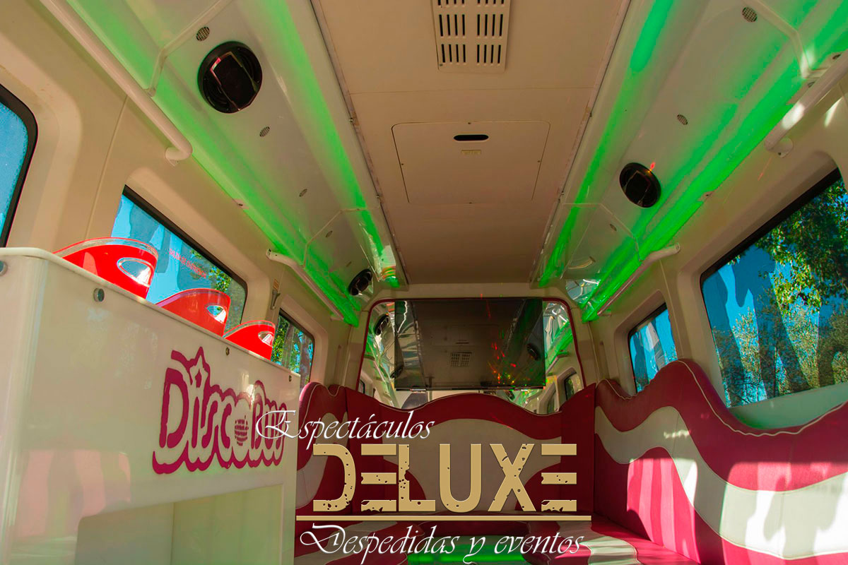 Discobus para comidas de navidad en Sevilla