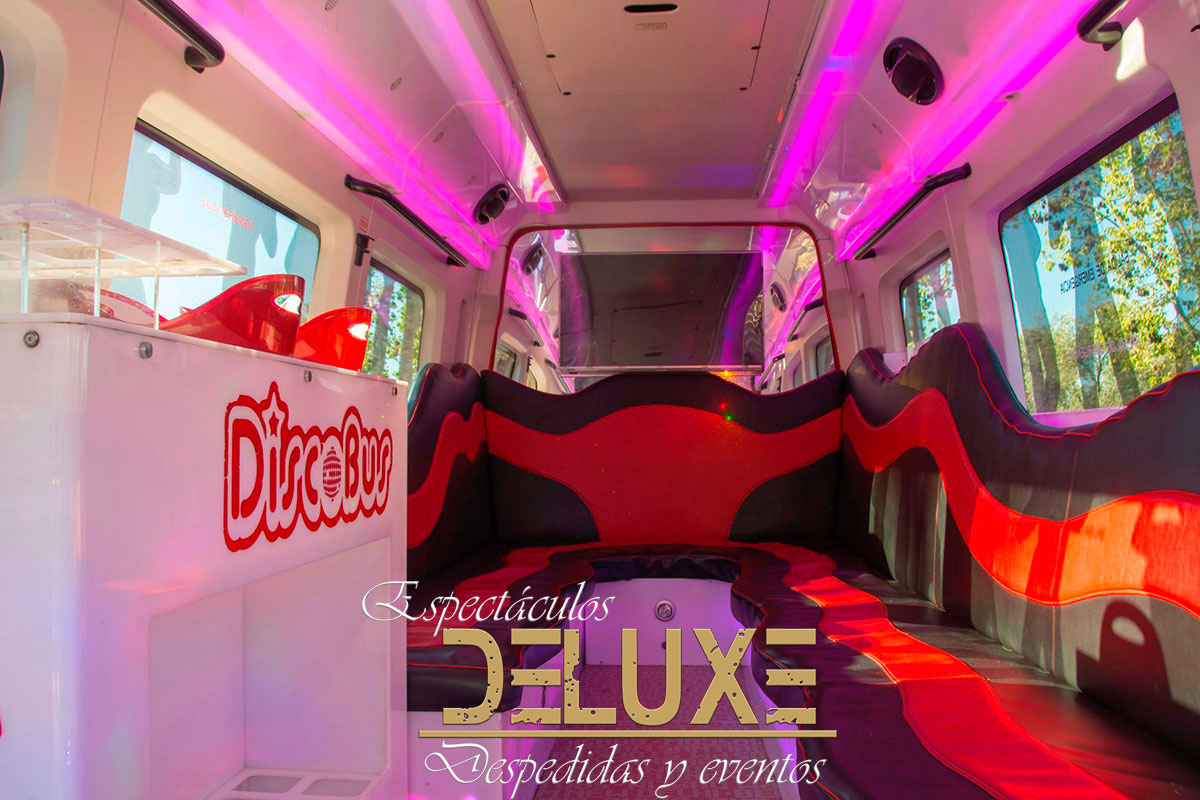 Discobus para comidas de navidad en Sevilla